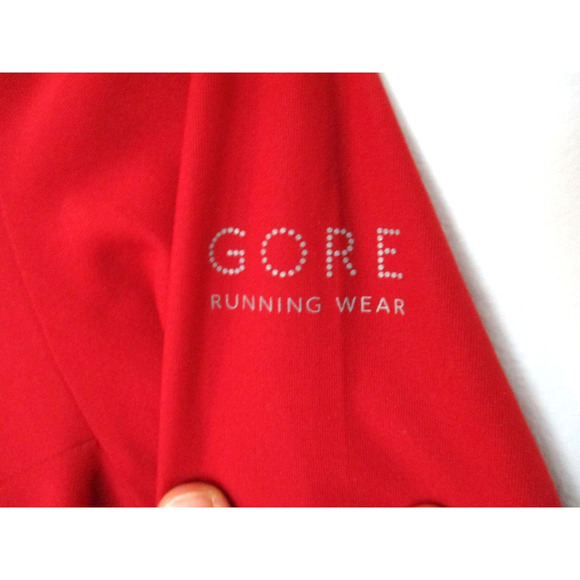 Gore Running Wear Windstopper Soft Shell Red and Black Jacket Size Medium - Picture 3 of 8